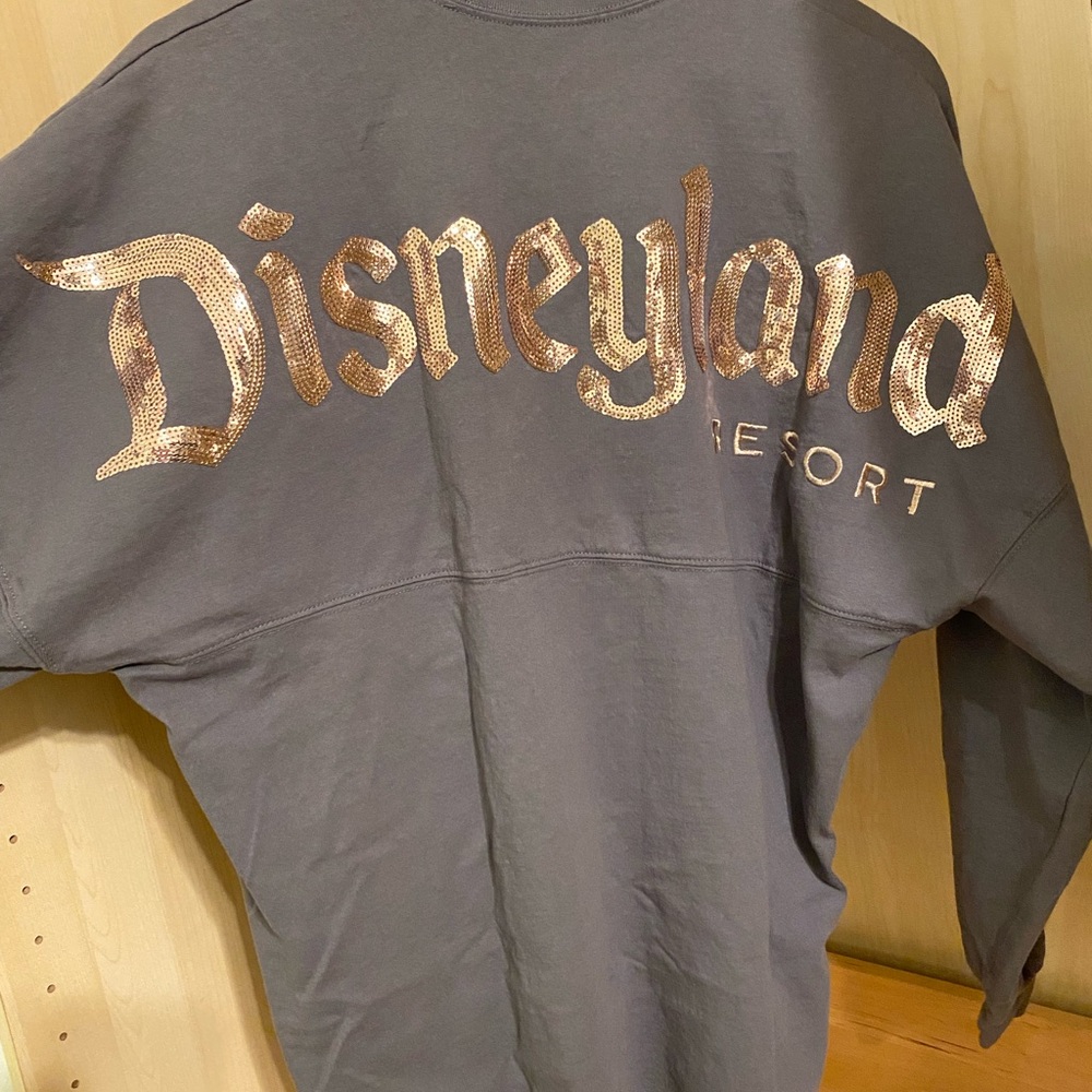 GUC Disneyland Resort Gray and Rose Gold Spirit Jersey Size Medium